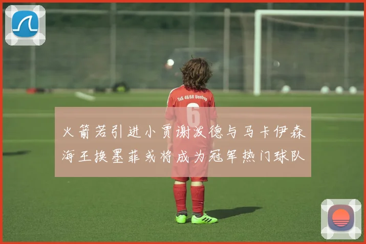 火箭若引进小贾谢泼德与马卡伊森海王换墨菲或将成为冠军热门球队