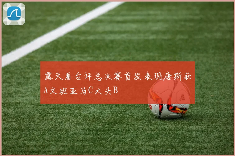 露天看台评总决赛首发表现唐斯获A文班亚马C大头B